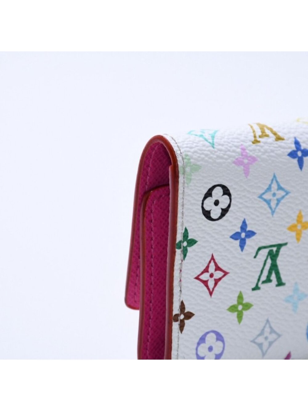 Louis Vuitton Key Case Multicolor White Takashi Murakami Collaboration - Picture 11 of 16